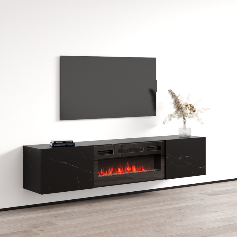 Baja BL-EF Floating Fireplace TV Stand