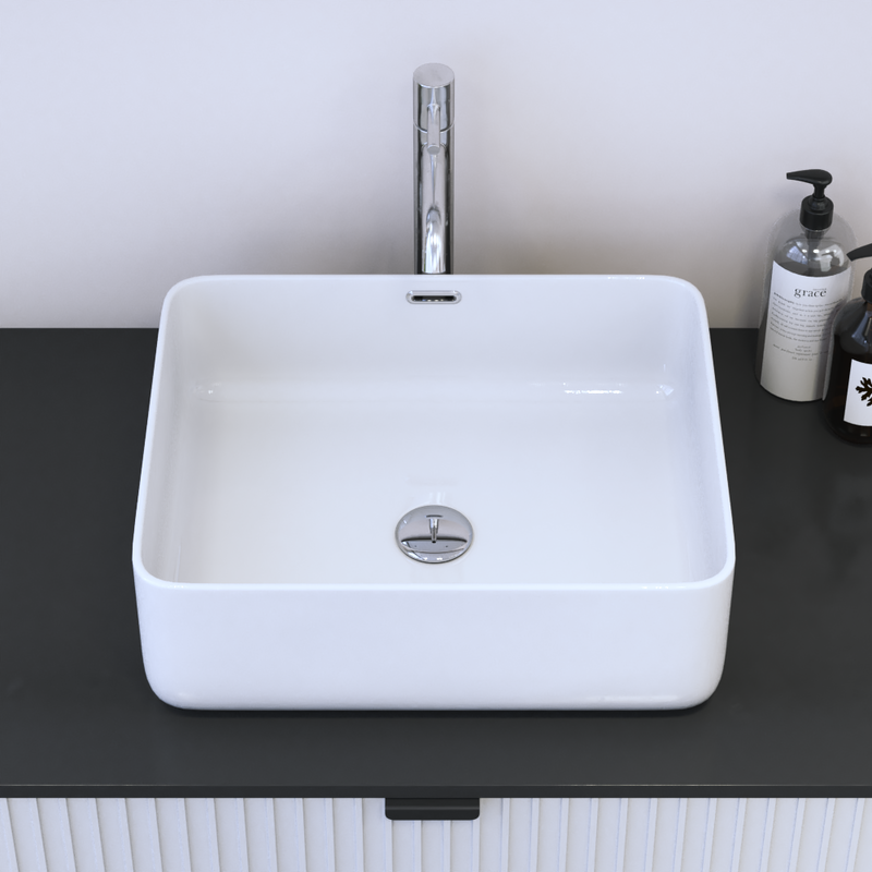 16 Inch Ceramic Vessel Sink - Meble Furniture