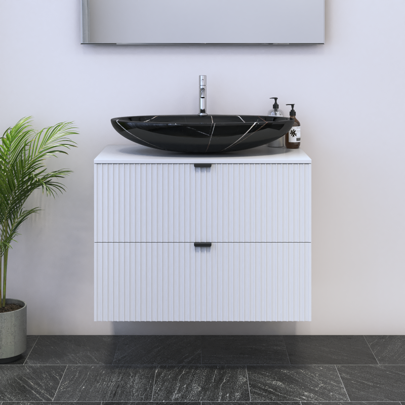 Nicole 2S 80 Floating Bathroom Vanity - Meble Furniture