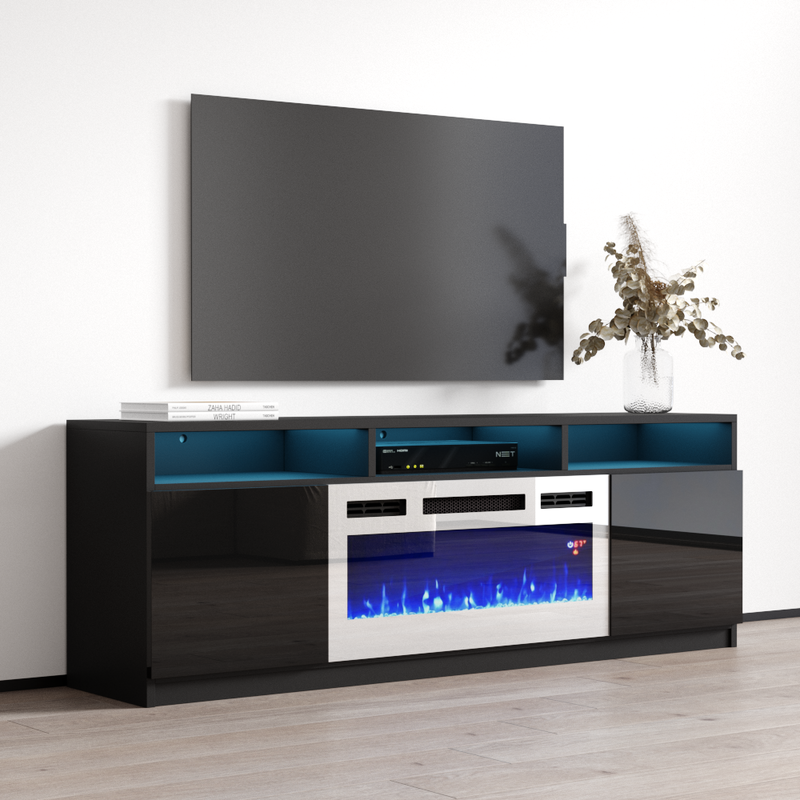 Reno WH05 Fireplace TV Stand - Meble Furniture