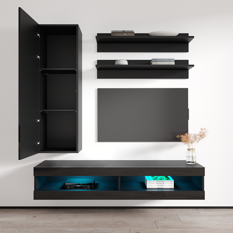 Fly H 34TV Floating Entertainment Center - Meble Furniture