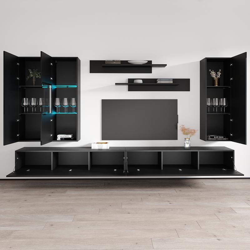 Fly E 30TV Floating Entertainment Center - Meble Furniture