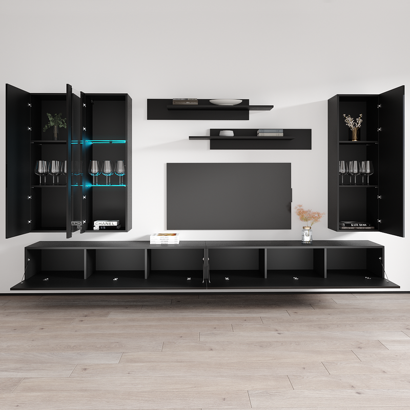 Fly E 30TV Floating Entertainment Center - Meble Furniture